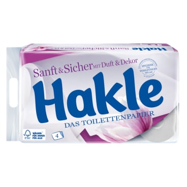 Hakle® Sanft & Sicher Toilettenpapier