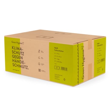 Green Hygiene® FALK Falthandtücher, 1-lagig