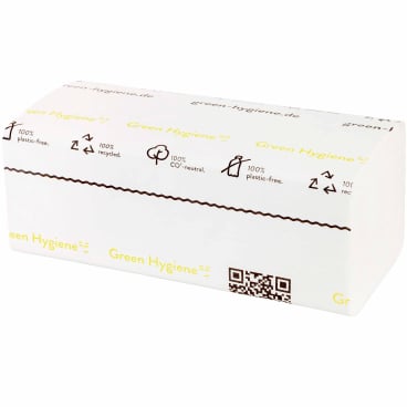Green Hygiene® FRIEDA Falthandtücher, 2-lagig