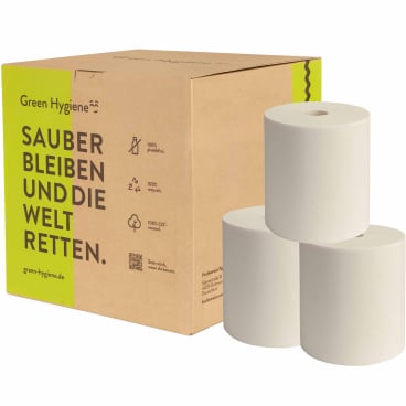 Green Hygiene® HANNELORE Handtuchrolle, 2-lagig