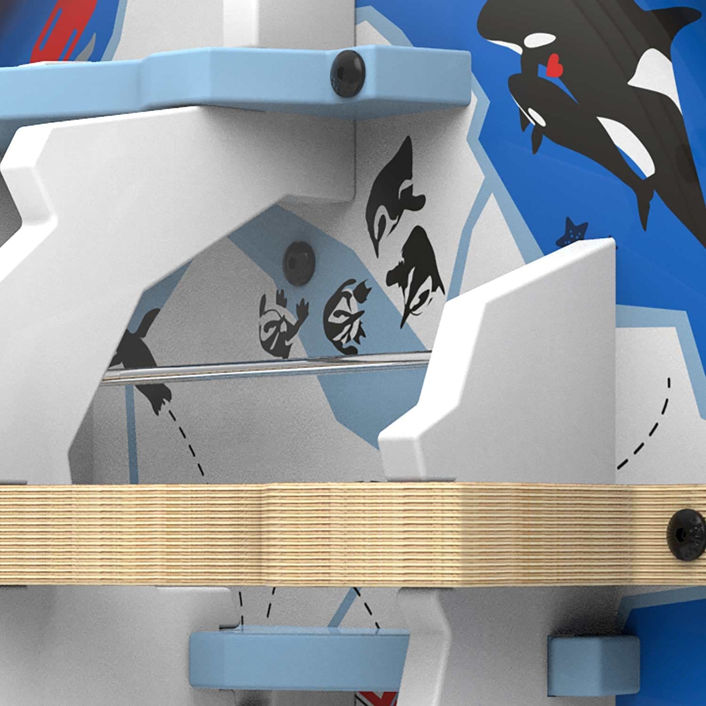 IKC Wandspielrad «Die Spitze des Eisberges»