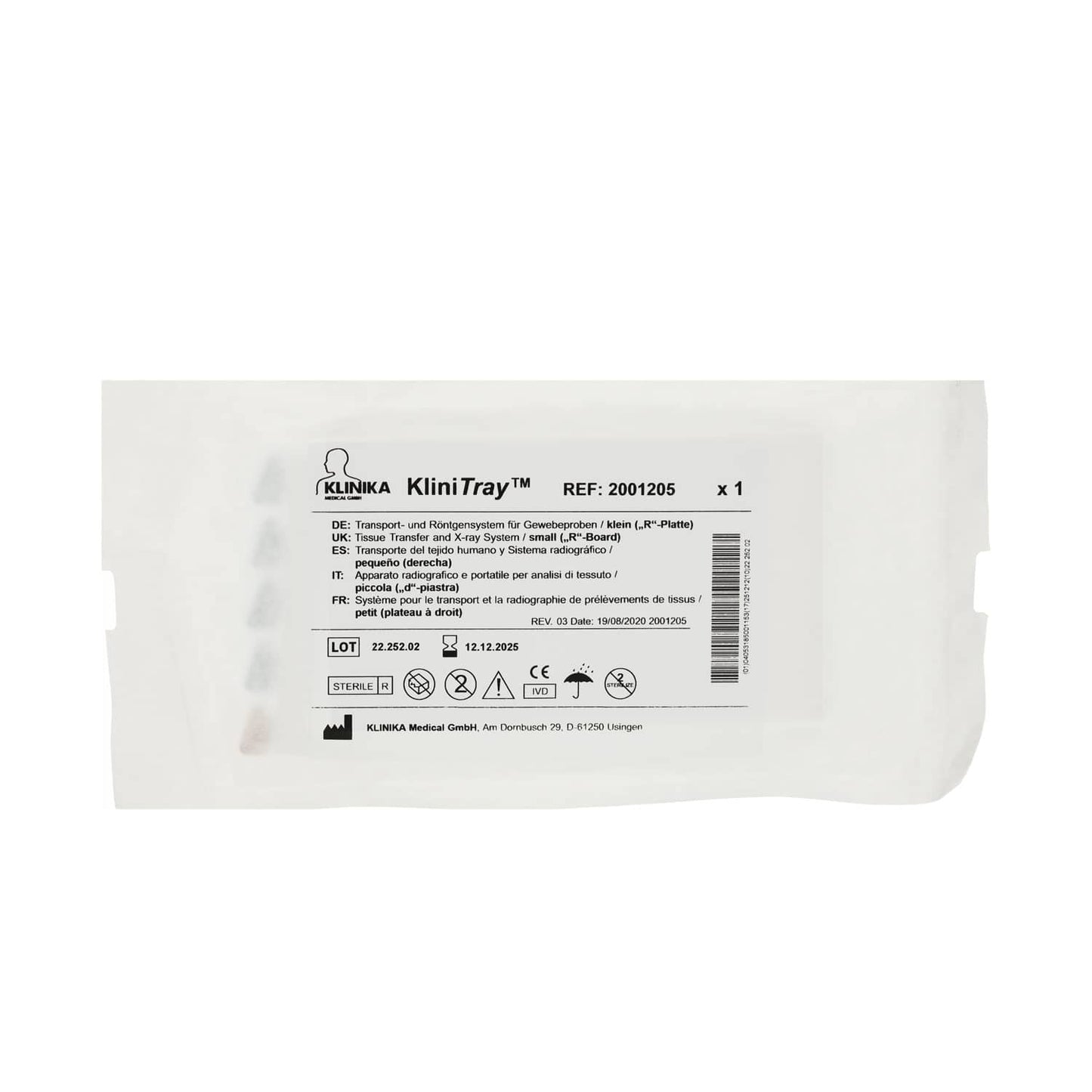 KLINITRAY™ Mamma-Platten