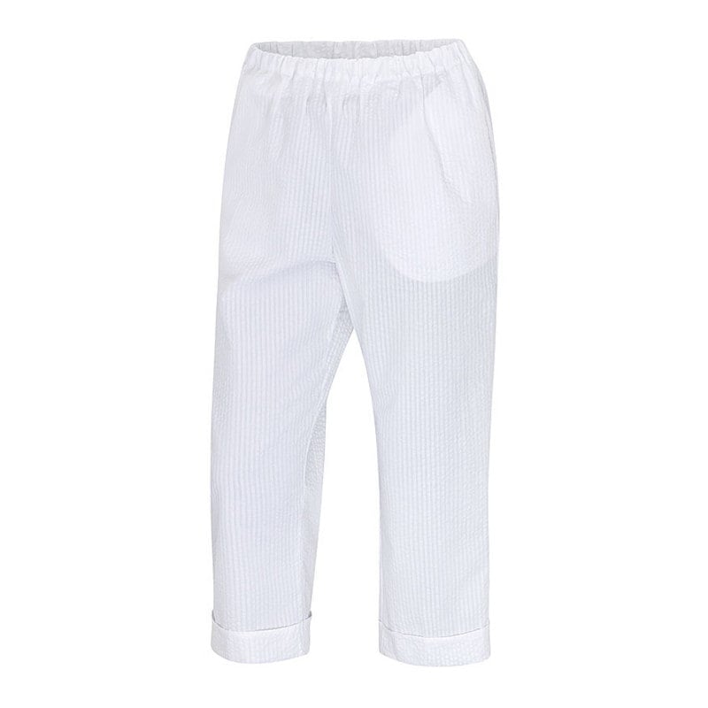 Seersucker Hose für Damen