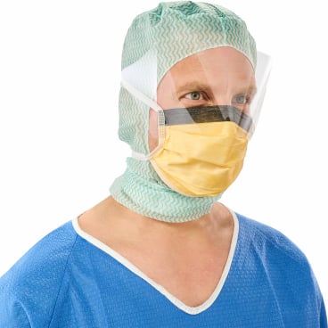 Sentinex® Safety Shield OP Masken, mit Augenvisier, unsteril