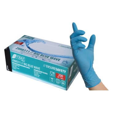 NITRAS BIG BLUE WAVE Nitril Einmalhandschuhe, blau