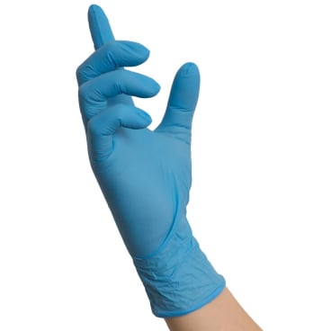 NITRAS BLUE WAVE Nitril Einmalhandschuhe, blau
