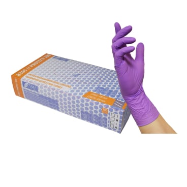 NITRAS PROTECT 300 Nitril Einmalhandschuhe, lila