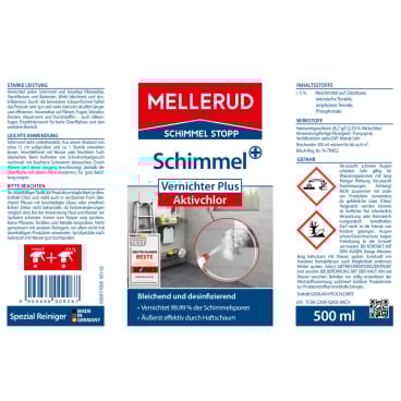 MELLERUD Schimmel Vernichter Plus Aktivchlor