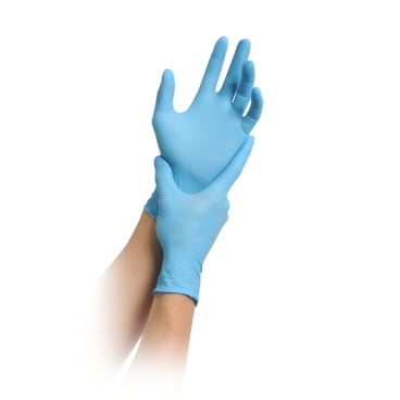 MaiMed® - Solution Blue PF Nitril-Untersuchungshandschuhe