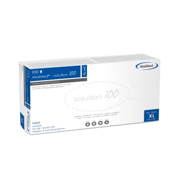 MaiMed® solution 100 blue violet Einmalhandschuhe, Nitril