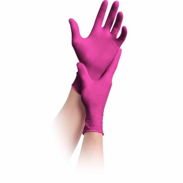 MaiMed® solution 100 magenta Nitrilhandschuhe, puderfrei