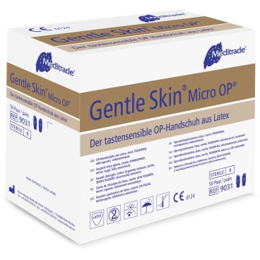 Meditrade Gentle Skin® Micro OP® Handschuhe, Latex