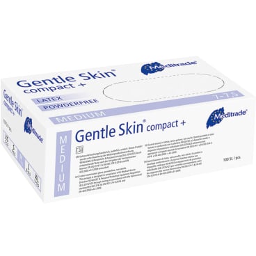 Meditrade Gentle Skin® compact Latex Untersuchungshandschuh