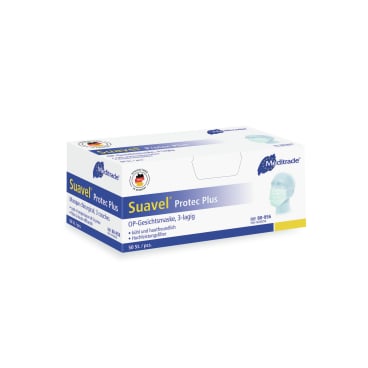 Meditrade medizinischer Einmalmundschutz Suavel® Protec Plus