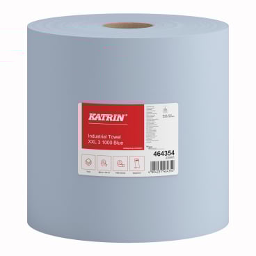 KATRIN Industrieputzrolle XXL 2 1000 Blatt, blau