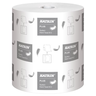KATRIN Plus System towel M2 Papierhandtuchrolle, 2-lagig