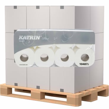 KATRIN Toilettenpapier 250 Blatt, 3-lagig