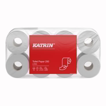 KATRIN Toilettenpapier 250 Blatt, 3-lagig