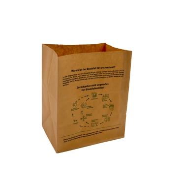 BIOMAT® Bioabfallbeutel aus Kraftpapier, 7 Liter
