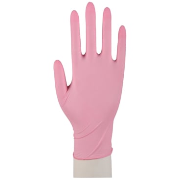 ABENA® Sensitive Nitril Einweghandschuhe, pink