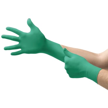 grüne op handschuhe Ansell TouchNTuff® 92-600 Einmalhands... – Med-Praxisbedarf