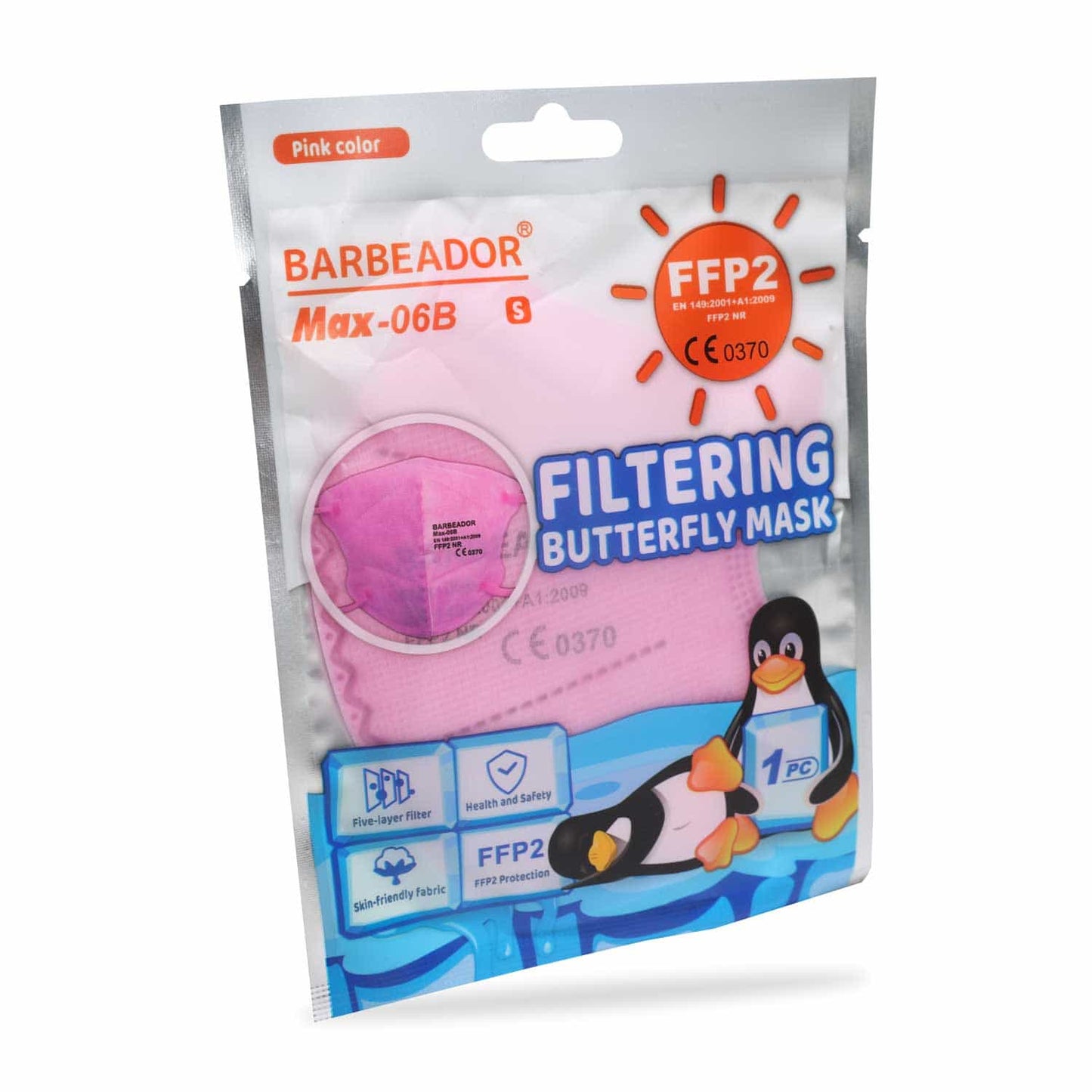 Bunte FFP2-Maske für Kinder