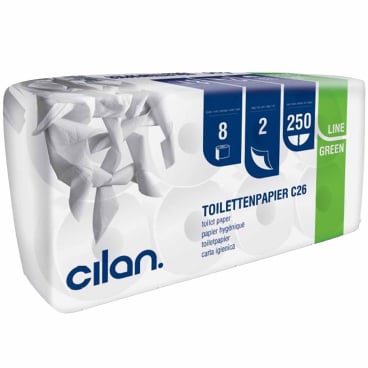 Cilan Toilettenpapier, Tissue, 2-lagig