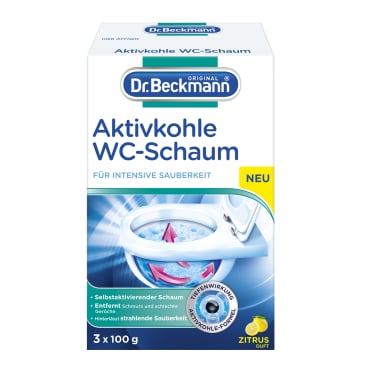 Dr. Beckmann Aktivkohle WC-Schaum