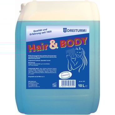 Ohne Herstellerangabe - Dreiturm HAIR & BODY Duschgel - 500 ml - Flasche