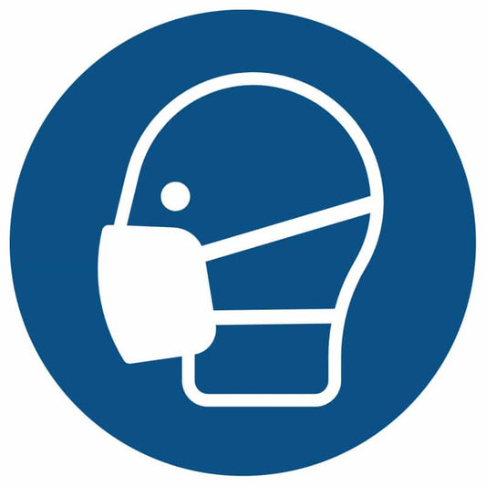 Gebotsschild "Leichten Atemschutz benutzen" Hinweisschild (Forex)