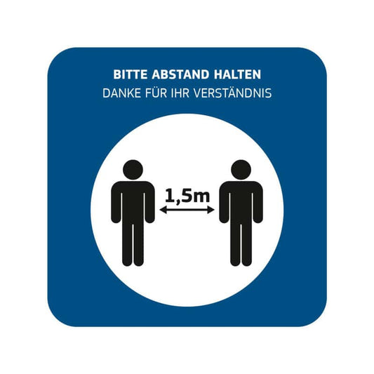 Hygiene-Hinweisschild