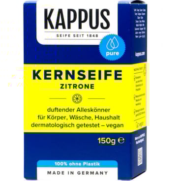 Ohne Herstellerangabe - Kappus Kernseife Zitrone, 150 g