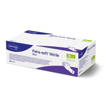 Peha-soft® Nitrile Blue Untersuchungshandschuh, puderfrei