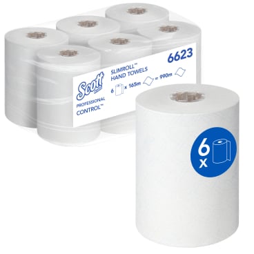 SCOTT® Control Slimroll Rollenhandtücher, 1-lagig