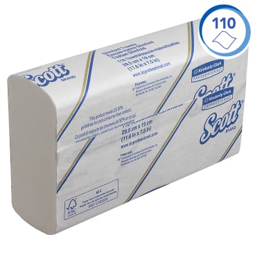 SCOTT® SLIMFOLD Handtücher, 29,5 x 19 cm