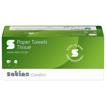Satino Handtuchpapier comfort, 2-lagig, 25 x 32 cm