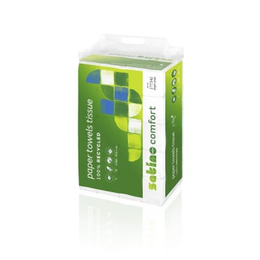 Wepa Comfort Papierhandtücher, 2-lagig, Hochweiß