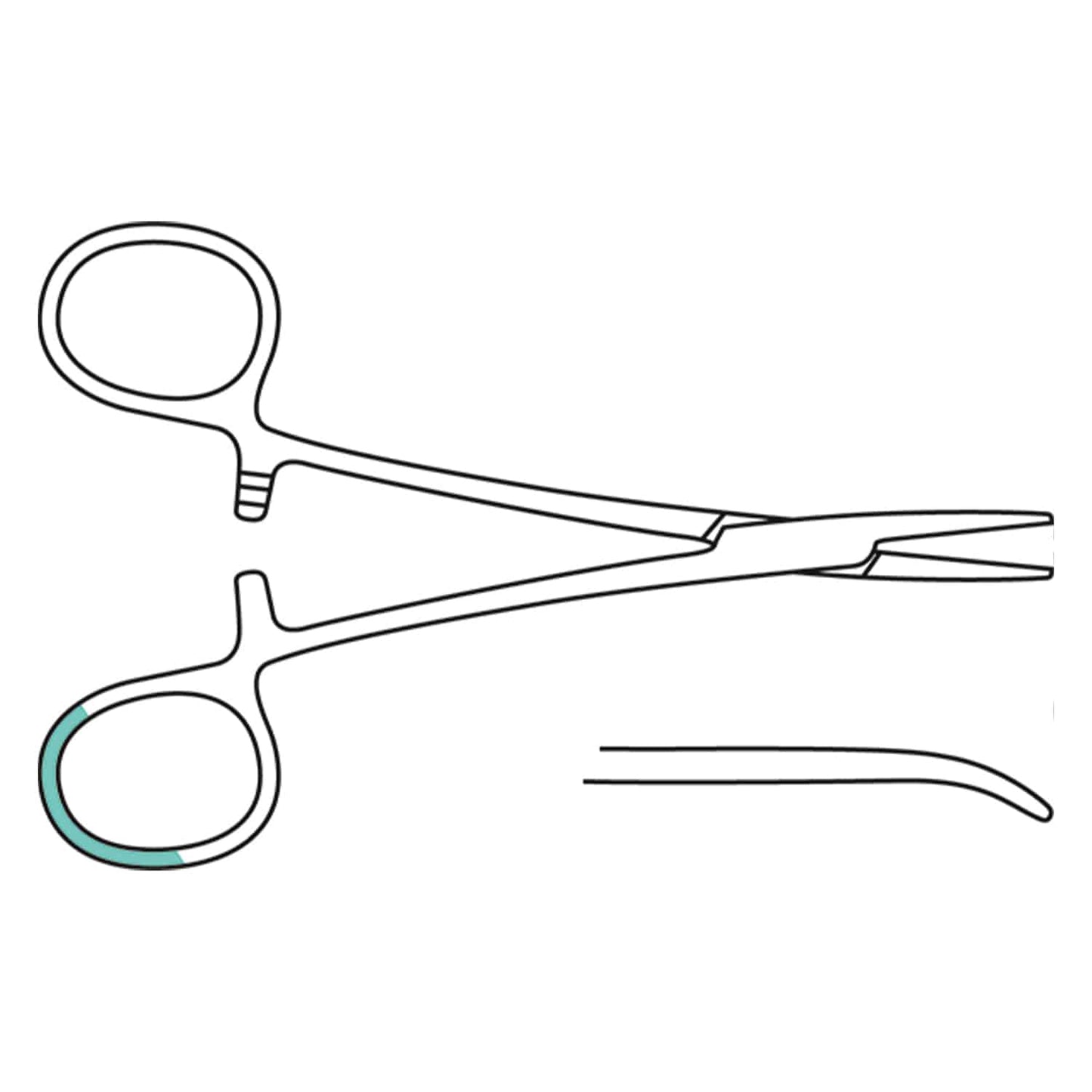 Arterienklemme Micro-Mosquito, 12,5cm