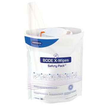 BODE X-Wipes Safety Pack Einweg-Vliestuchspendersystem