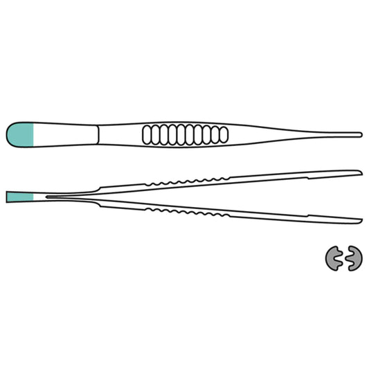 De Bakey Pinzette, 15,5 cm
