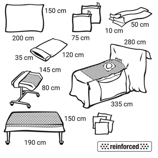 FoliodrapeÂ® Protect Plus HÃ¼ft-Set V