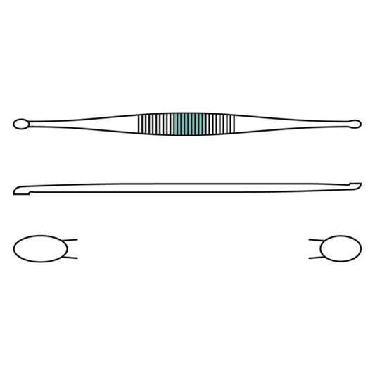 Scharfer Löffel nach Williger, 16,5cm