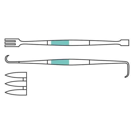 Wundhaken nach Kilner, 16cm