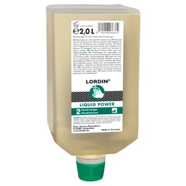 Peter Greven - LORDIN® LIQUID POWER Handwaschpaste, Naturreibemittel - 2 Liter - Varioflasche