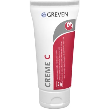 Peter Greven - Peter Greven GREVEN® CREME C Pflegecreme - 100 ml Tube - Tubenmaterial mit 30% Rezyklat-Anteil