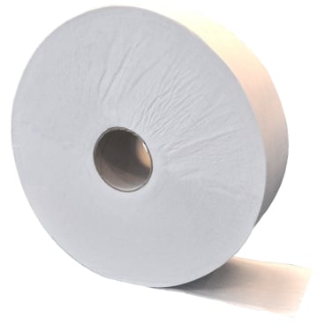 Jumbo-Toilettenpapier, Tissue, 2-lagig, hochweiß, 380 m