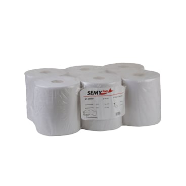 Papierhandtuchrolle, Ø 19 cm, 2-lagig, weißlich
