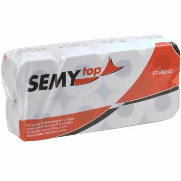 Toilettenpapier , 2-lagig, weiss