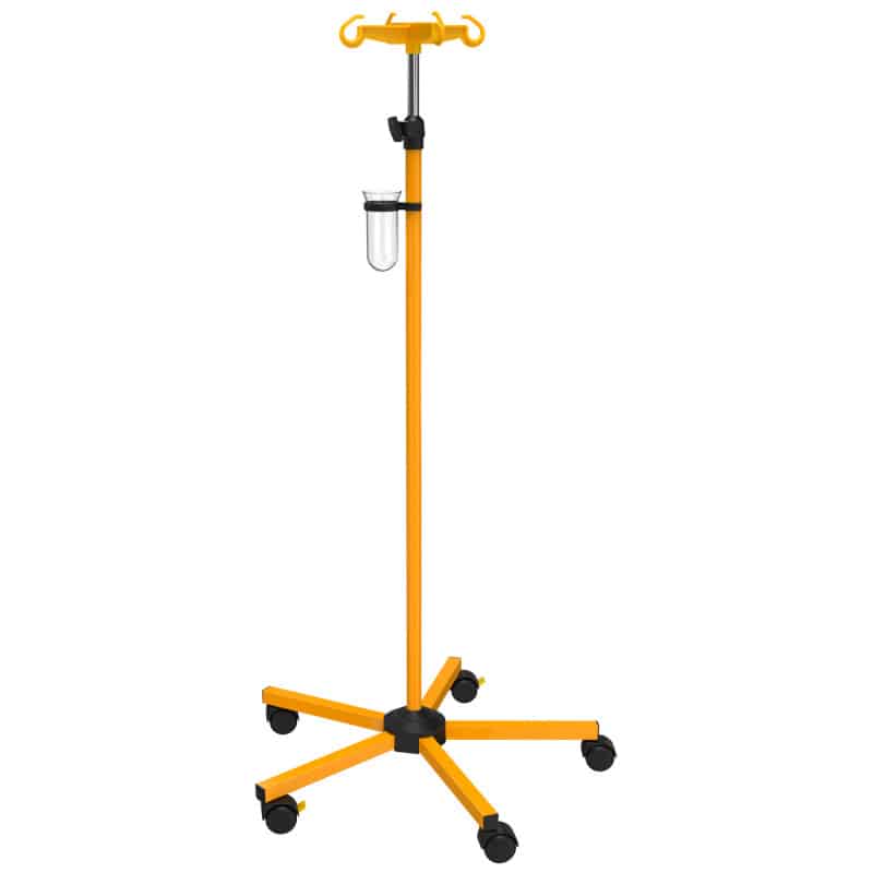 Farbiger Infusionsständer