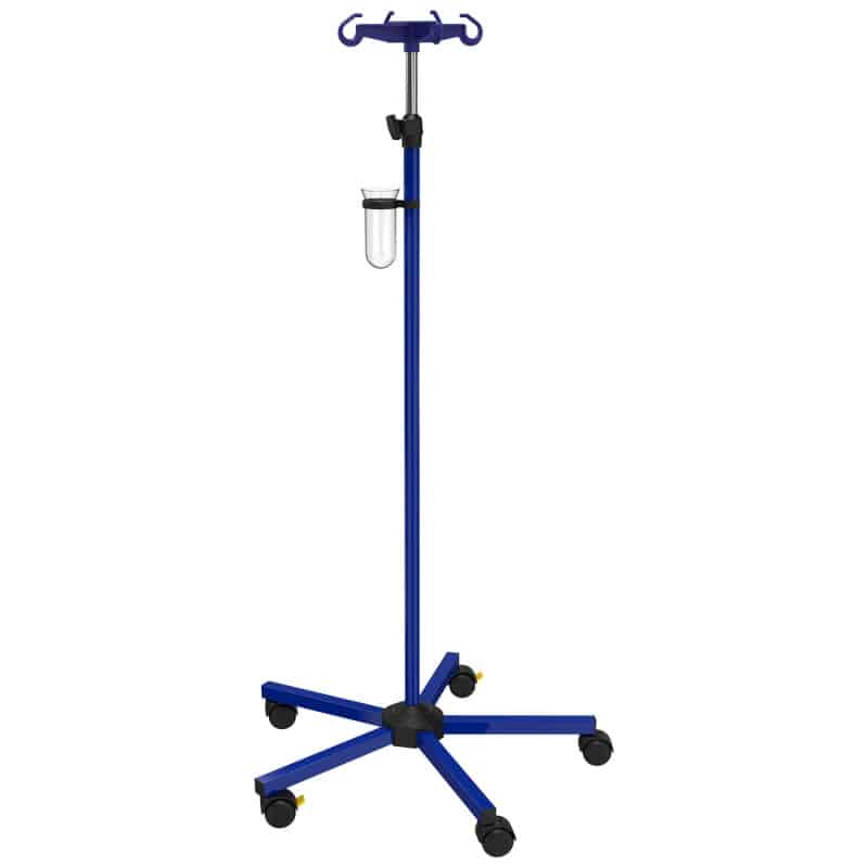 Farbiger Infusionsständer